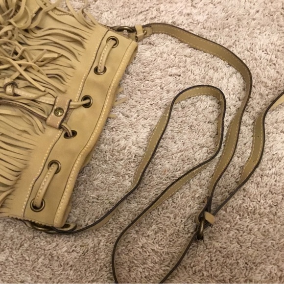 Patricia Nash Tan Fringed Crossbody Bag - Picture 2 of 11